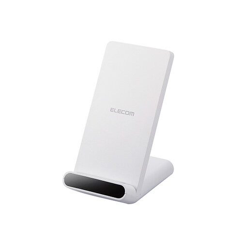 エレコム(ELECOM) W-QS09-WH(ホワイト) ワイヤレス充電器 Qi認証 5W スタンド 縦置き/横置き両対応 エレコム(ELECOM) W-QS09-WH(ホワイト) ワイヤレス充電器 Qi認証 5W スタンド 縦置き/横置き両対応