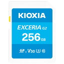 LINVA(KIOXIA) EXCERIA G2 KSDU-B256G SDXC UHS-I J[h 256GB