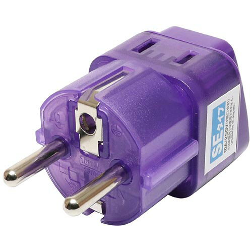 ミヨシ MBA-WSE SEタイプ 海外電源変換アダプタ Wコンセント MBAWSE