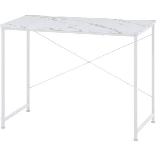 乐天商城 - 不二貿易 【組立品】ワークデスク ルカ ストーン 大理石 73610【代引・日時指定・キャンセル不可・北海道沖縄離島配送不可】