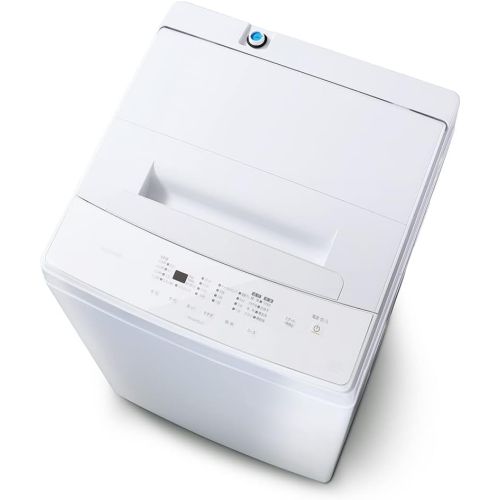 【設置＋リサイクル】アイリスオーヤマ(Iris Ohyama) IAW-T604E-W(ホワイト) 全自動洗濯機 6.0kg