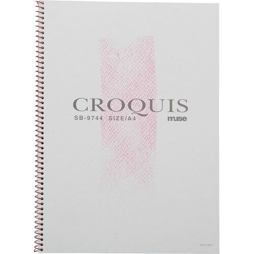 アーテック Mu クロッキー用紙 A4 SB-9744 レッド 140705