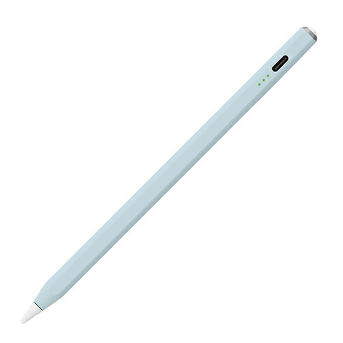 ナカバヤシ TPEN-001-BL(グレイッシュブルー) iPad専用充電式タッチペン