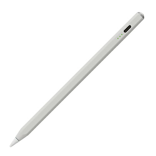 ナカバヤシ TPEN-001-GY(ライトグレー) iPad専用充電式タッチペン
