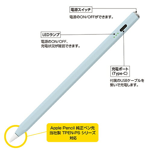 ナカバヤシ TPEN-001-BL グレイッシ...の紹介画像2