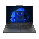 Lenovo(レノボ) ThinkPad E16 Gen 1 AMD 16型 Ryzen 7/24GB/512GB 21JTCTO1WW