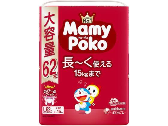 ユニ・チャーム マミーポコパンツ L 62枚 ドラえもん[代引不可]