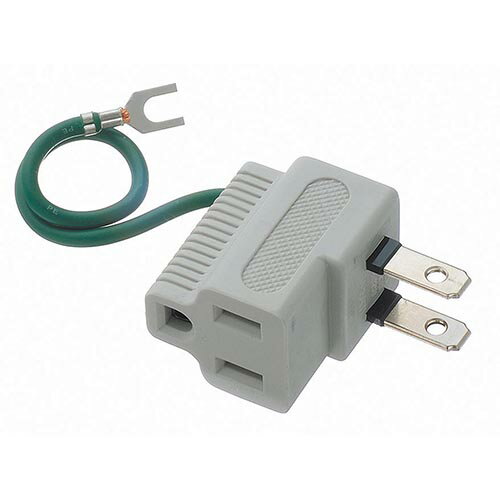 ヤザワ Y02SA04W(ホワイト) 3Pプラグ対応L型プラグアダプター ヤザワ Y02SA04W(ホワイト) 3Pプラグ対応L型プラグアダプター
