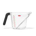 OXO(オクソー) アングルドメジャーカップ 1000ml 計量カップ 耐熱カップ 電子レンジ可 食洗機可