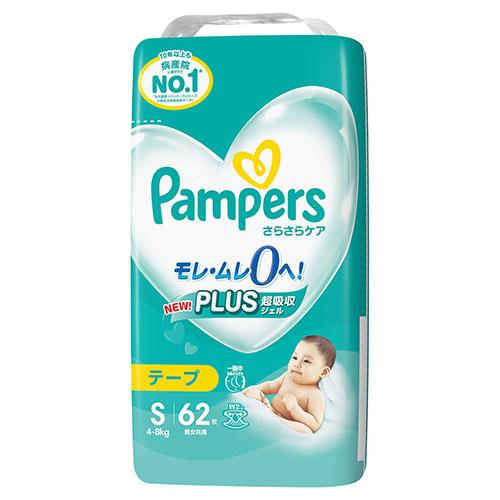 P&G パンパース さらさらケア テープ スーパージャンボ S 62枚