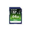 GR(ELECOM) MF-FS064GU11LRA f[^SDXCJ[h 64GB UHS-I