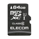 GR(ELECOM) MF-MSD064GC10R f[^microSDXCJ[h 64GB Class10