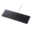 サンワサプライ SKB-SL31CBK(ブラック) 有線キーボード 日...(2)