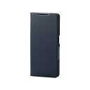 エレコム(ELECOM) PM-R241PLFUNV(ネイビー) motorola moto g24 ケース レザー 手帳型 マグネット(2)