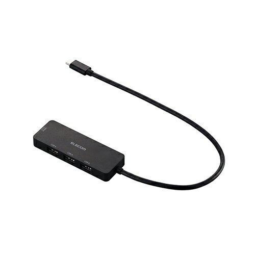 エレコム(ELECOM) U3H-MH3006BBK(ブラック) USB Type-C(TM) ハブ+1機能(HDMI(R) ポート付き) エレコム(ELECOM) U3H-MH3006BBK(ブラック) USB Type-C(TM) ハブ+1機能(HDMI(R) ポート付き)