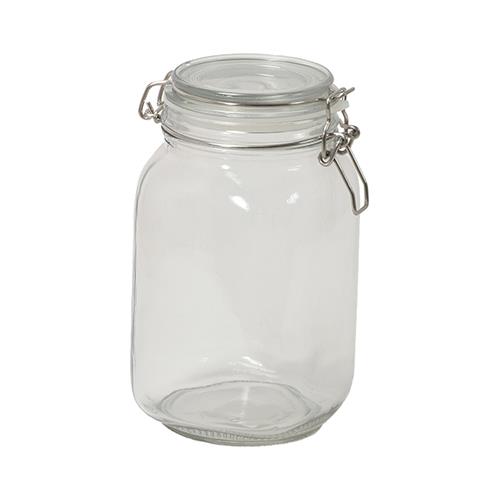 Steel Storage Containers - ベストコ LD-490 リバティーコーポレーション 角型 ガラス 保存瓶 1.5L キャレ