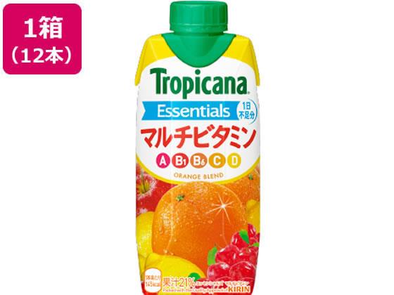 キリンビバレッジ トロピカーナエッセンシャルズ マルチビタミン 330mL 12本[代引不可]