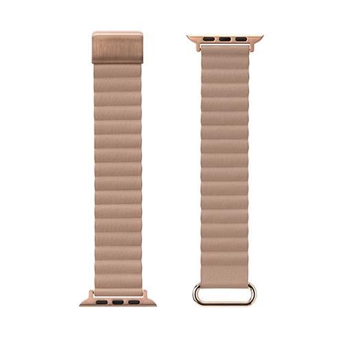 PGA PG-AW41MG03BE(ベージュ) Apple Watch 41/40/38mm用 PUレザーマグネットバンド PGA PG-AW41MG03BE(ベージュ) Apple Watch 41/40/38mm用 PUレザーマグネットバンド