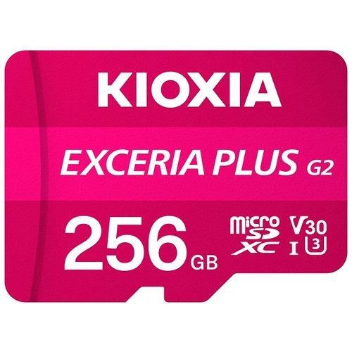 【エントリーでポイント10倍!7/19 20:00〜7/26 1:59まで】キオクシア KIOXIA KMUH-B256G EXCERIA PLUS G2 microSDXCカード 256GB CLASS10 UHS-I KMUHB256G