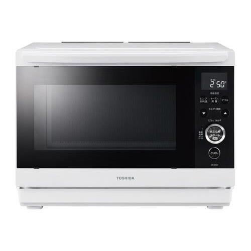 東芝 TOSHIBA ER-D80A-W(ホワイト) 石窯ドーム 角皿式スチームオーブンレンジ 26L ERD80AWのサムネイル