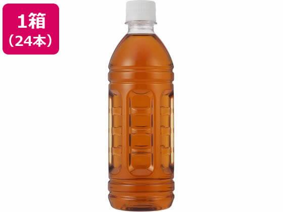 その他 麦茶500mL ラベルレス 24本[代引不可]