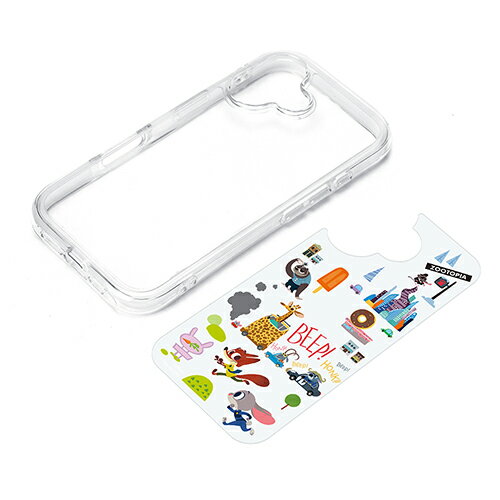 PGA PG-D24APT01ZTP ズートピア iPhone16用 エアクッションケース PGD24APT01ZTP