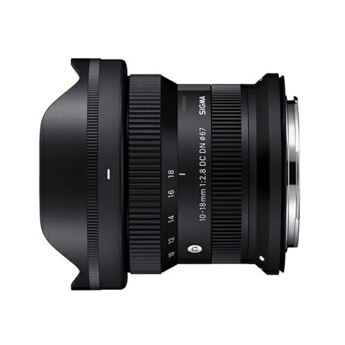 【長期保証付】シグマ SIGMA 10-18mm F2.8 DC DN キヤノンRFマウント APS-C用超広角ズームレンズ 1018MMF28DCDN 【長期保証付】シグマ SIGMA 10-18mm F2.8 DC DN キヤノンRFマウント APS-C用超広角ズームレンズ 1018MMF28DCDN