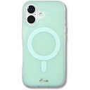Sonix(ソニックス) A22M4530011 iPhone16用 MagSafe対応 Jelly Mint