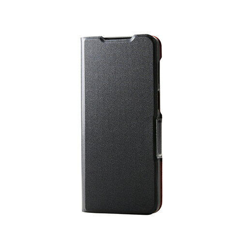 樂天商城 - エレコム(ELECOM) PM-R243PLFUBK ブラック moto g64 5G用 ソフトレザーケース 薄型 磁石付 UltraSlim