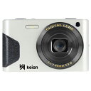 【エントリーでポイント10倍!7/19 20:00〜7/26 1:59まで】KEIAN 恵安 KDC800 WH(ホワイト) コンパクトデジタルカメラ 3000...