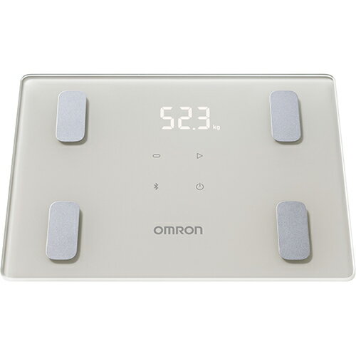 オムロン OMRON KRD-408T-BG モカベージュ 体重体組成計 カラダスキャン KRD408TBG