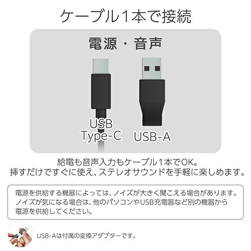 特価COMのエレコム(ELECOM) SP-P10CUSBBK ブラック パソコン用2.0chスピーカー Stina 4.4W 2.2W+2.2W｜アングル3