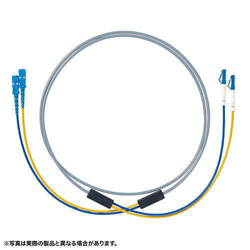 サンワサプライ HKB-RB2M3SCSC-30 ロバスト光ファイバケーブル マルチ50μmOM3/2芯/SC×2-SC×2/30m HKBRB2M3SCSC30