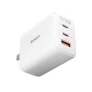 オーキー PA-B3T ホワイト Omnia II Mix 60W USB充電器 PAB3TWT