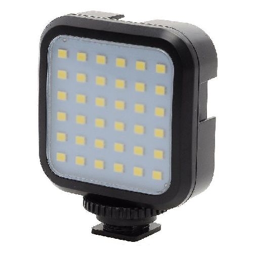 エツミ VE-2258 VLOG LEDライト 36 充電式 USB電源ケーブル付 VE2258