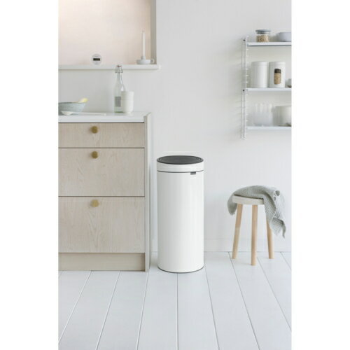 ブラバンシア brabantia ダストボックス ブラバンシア タッチビンNew 30L ホワイト ソフトタッチ開閉 5056214