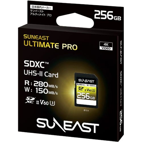 SUNEAST サンイースト SE-SDU2256GB2800 SANEAST ULTIMATE PRO V60 SDXCカード 256GB SESDU2256GB28 SUNEAST サンイースト SE-SDU2256GB2800 SANEAST ULTIMATE PRO V60 SDXCカード 256GB SESDU2256GB28