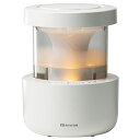 【長期保証付】リズム 9YYA29RH08(ライトグレー) 超音波加湿器 MIST350 約2.2L 9YYA29RH08