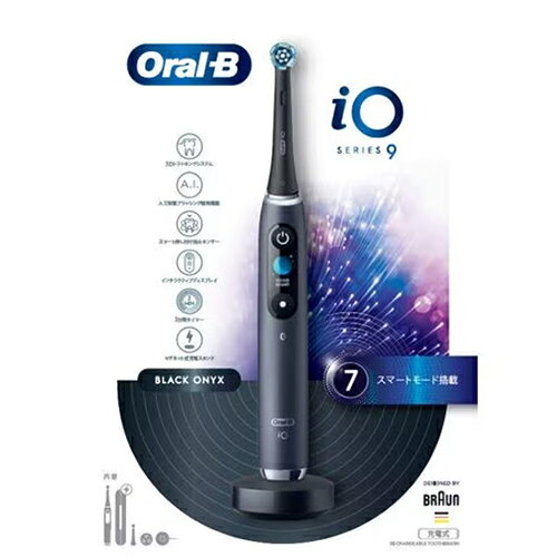 【長期保証付】ブラウン BRAUN IOM92B22ACBK-1W ブラックオニキス オーラルB iO SE...