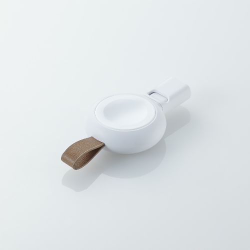 エレコム ELECOM MPA-AWCDCQWH ホワイト Apple Watch 充電器 AppleWatch Ultra 2/SE 第2世代/Series9/8/7等対応 USB-C 直挿し 高速充電 MPAAWCDCQWH