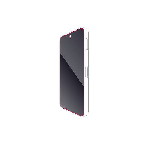 エレコム(ELECOM) PM-S244FLGG AQUOS sense9 SH-53E用 ガラスフィルム 高透明 表面硬度10H 指紋防止 飛散防止 気泡防止