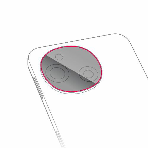 エレコム(ELECOM) PM-S244FLLFG AQUOS sense9 SH-53E用 レンズカバー カメラ保護 フィルム 高透明 抗菌 指紋防止 気泡防...