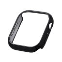 エレコム(ELECOM) AW-24ABPPMBK(ブラック) アップルウォッチ カバー Apple Watch Series 10 (46mm) バンパー ハード 側面保護 メタリック(2)
