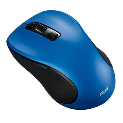 ナカバヤシ MUS-BKF215BL ブルー Bluetooth静音5ボタンBlueLEDマウス MUSBKF215BL