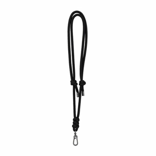 ナカバヤシ SMA-S02BK ブラック スマートフォンストラップ 丸紐8mm SMAS02BK