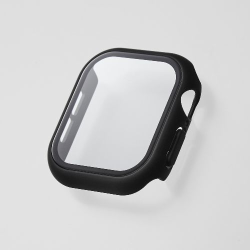 Other - エレコム ELECOM AW-24BFCGBK ブラック アップルウォッチ カバー Series 10 42mm フルカバー 表面硬度10H 全面保護 2重構造 AW24BFCGBK