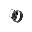 エレコム(ELECOM) AW-24BFLGARR(ブラック) アップルウォッチ ガラス フィルム (Apple Watch Series 10 42mm対応) 全面保護 高透明 光反射軽減(2)