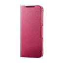 エレコム(ELECOM) PM-F244PLFUJPND(ディープピンク) らくらくスマートフォン F-53E ケース レザー 手帳型 マグネット 衝撃吸収 超軽量 薄型 花柄 UltraSlim(2)