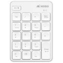 mobo(モボ) AM-NPB20-SW(ホワイト/シルバー) Bluetooth対応テンキーパッド MOBO TenkeyPad
