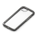 PGA PG-25KAR01BK(グラファイト) iPhone 16e用 エアクッションケース 背面ケース
